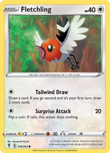 138/203 - Fletchling - [Common]