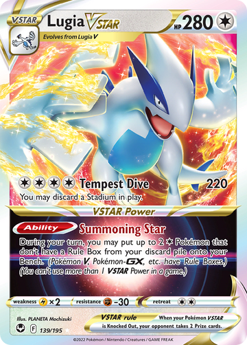 139/195 - Lugia VSTAR - [Rare Holo VSTAR]