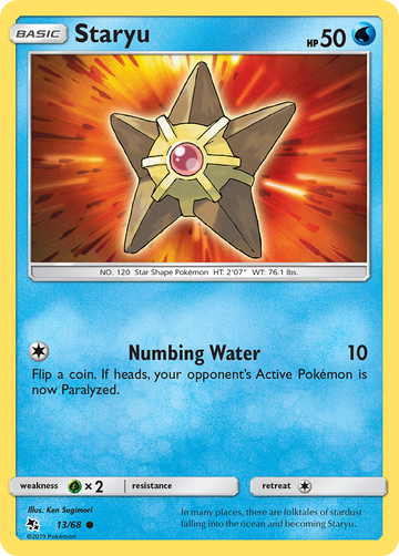 13/68 - Staryu - [Common]