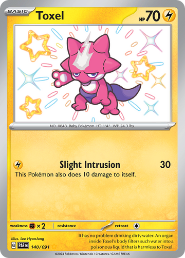 140/091 - Toxel - [Shiny Rare]