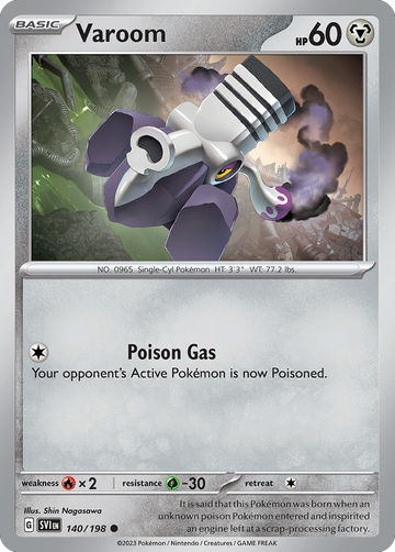 140/198 - Varoom - [Common] - Reverse Holo