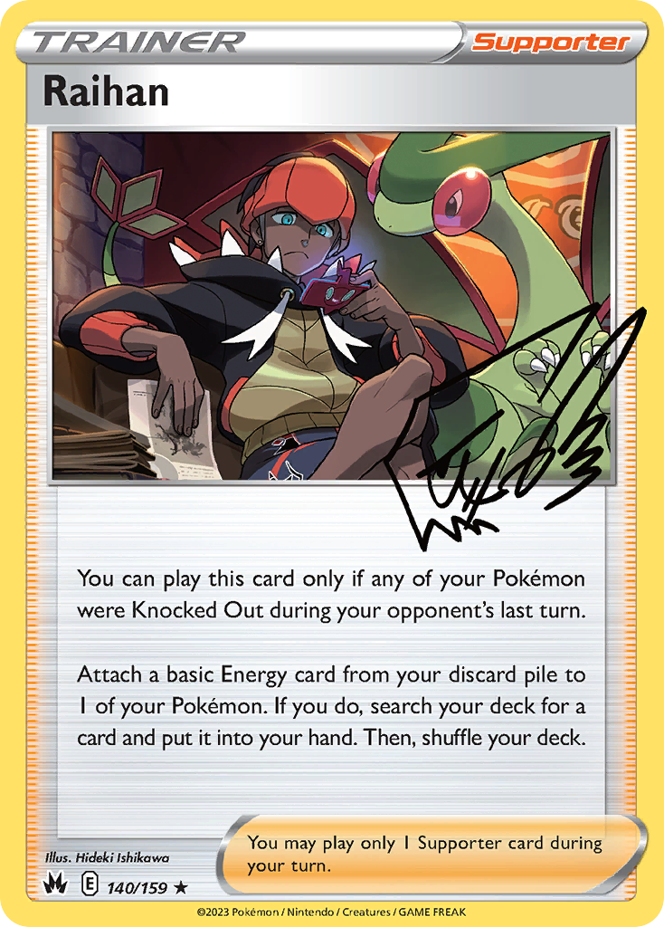 140/159 - Raihan - [Rare Holo]