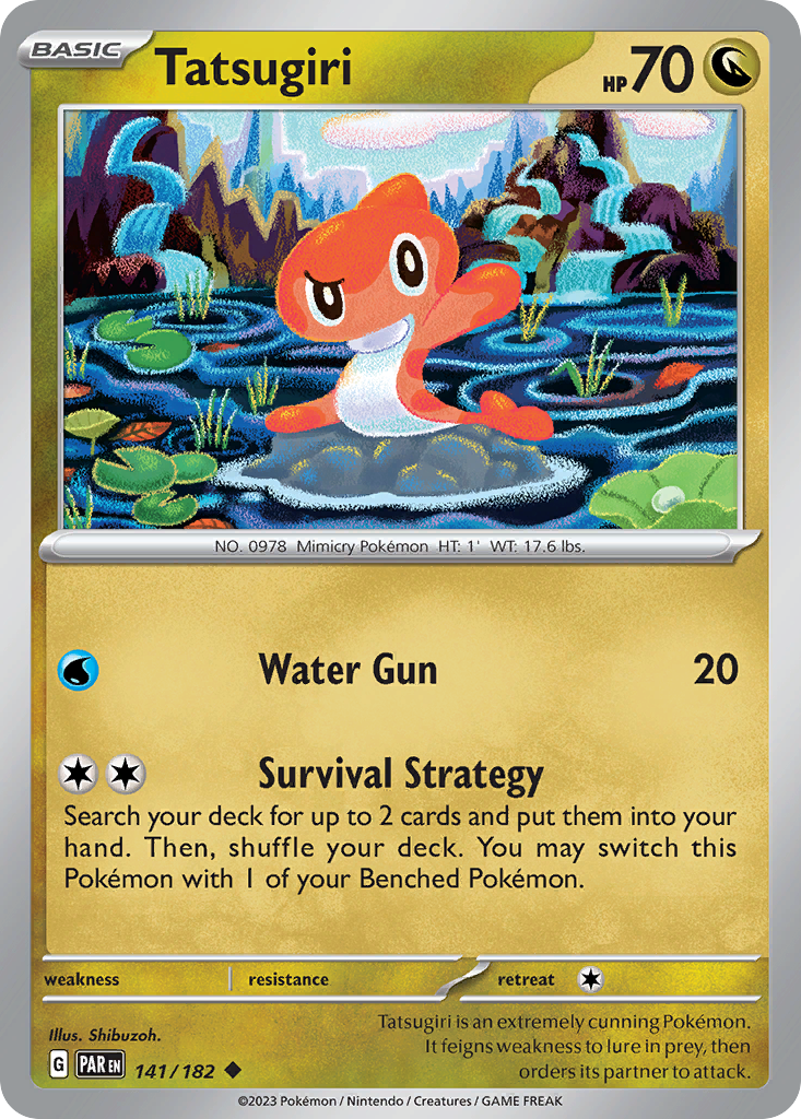 141/182 - Tatsugiri - [Uncommon]-Pokemeister