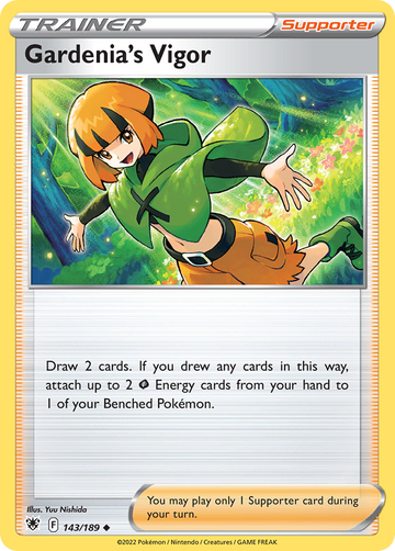 143/189 - Gardenia's Vigor - [Uncommon]