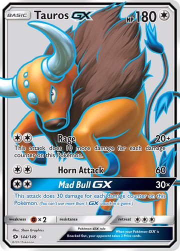 144/149 - Tauros-GX - [Rare Ultra]