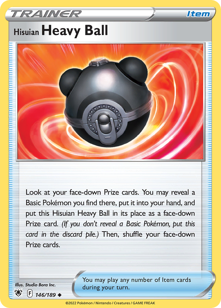 146/189 - Hisuian Heavy Ball - [Uncommon]