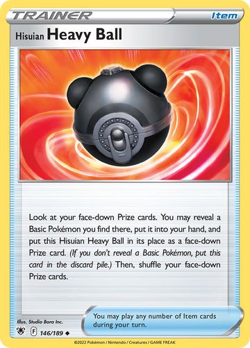 146/189 - Hisuian Heavy Ball - [Uncommon]