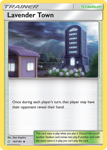 147/181 - Lavender Town - [Uncommon]