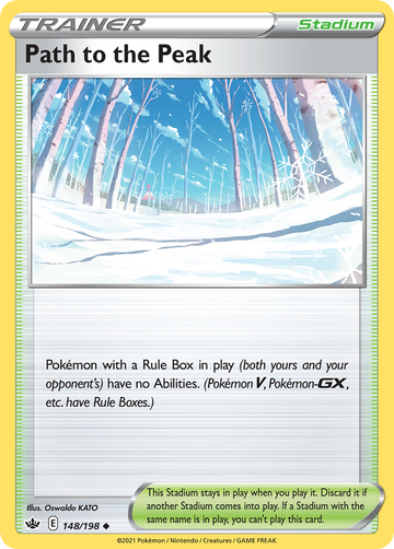 Pokémonkaart 148/198 - Path to the Peak - Chilling Reign - [Uncommon]