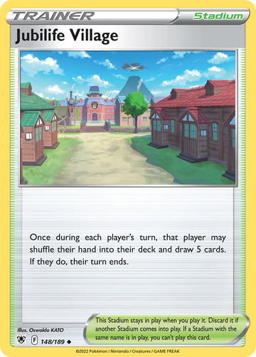 148/189 - Jubilife Village - Reverse Holo - [Uncommon]