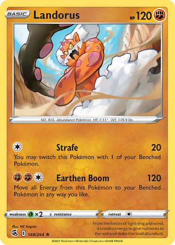 148/264 - Landorus - [Rare Holo]