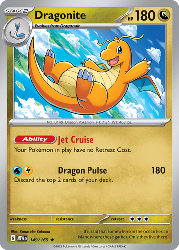 149/165 - Dragonite - [Rare]