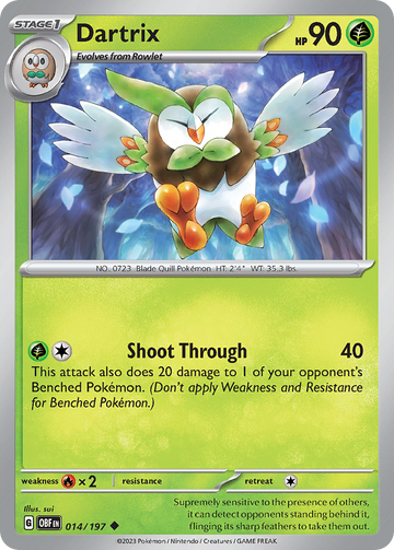 014/197 - Dartrix - [Uncommon]