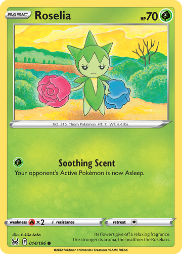 014/196 - Roselia - Reverse Holo - [Common]