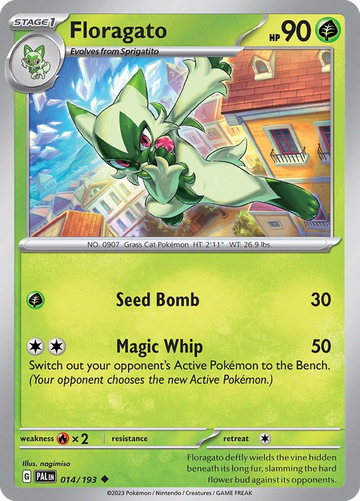 014/193 - Floragato - [Uncommon] - Reverse Holo