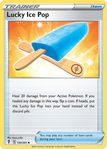 150/203 - Lucky Ice Pop - Reverse Holo - [Uncommon]