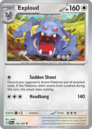 150/182 - Exploud - [Uncommon]