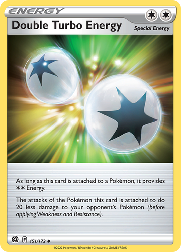 151/172 - Double Turbo Energy - Reverse Holo - [Uncommon]