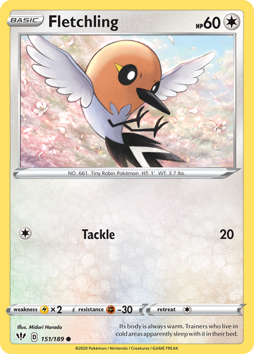 151/189 - Fletchling - [Common]