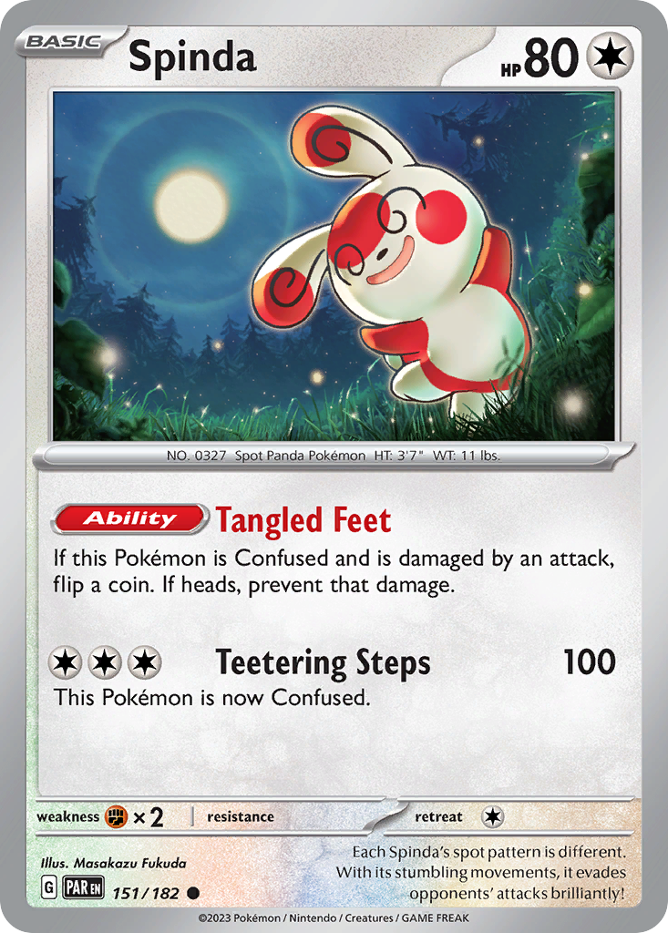 151/182 - Spinda - [Common] - Reverse Holo-Pokemeister