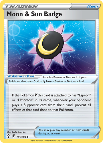 151/203 - Moon & Sun Badge - [Uncommon]