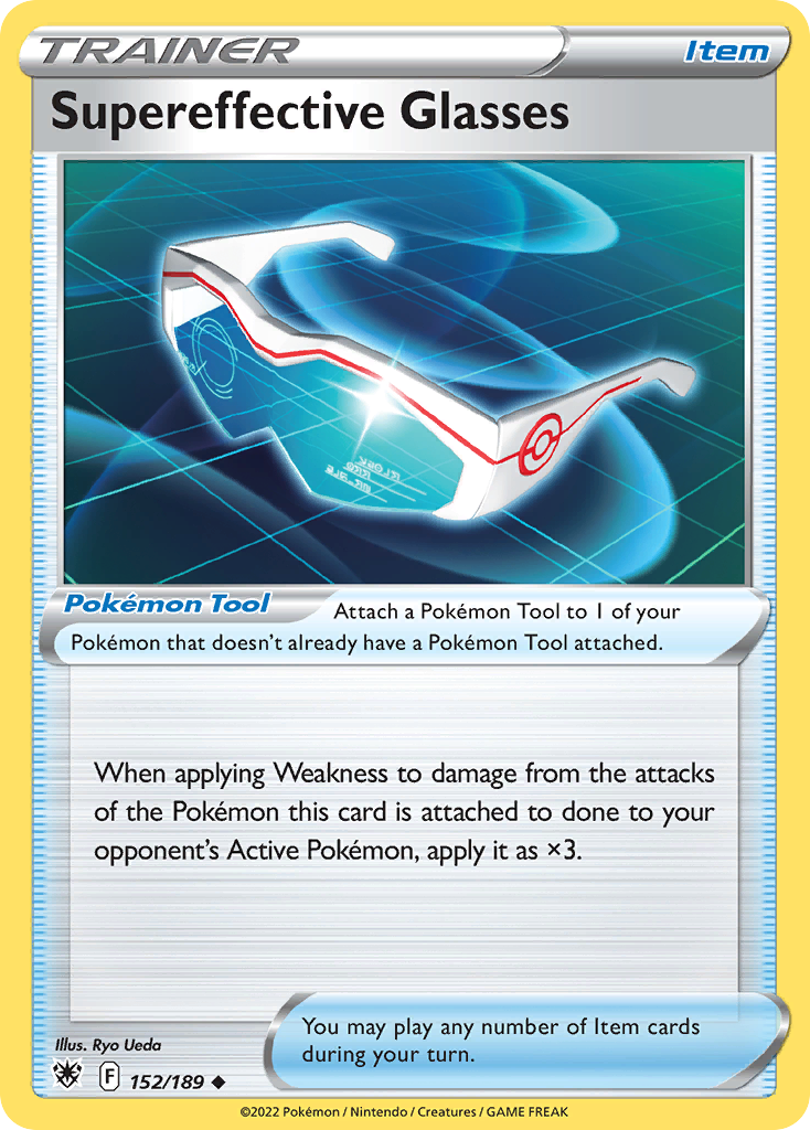 152/189 - Supereffective Glasses - Reverse Holo - [Uncommon]