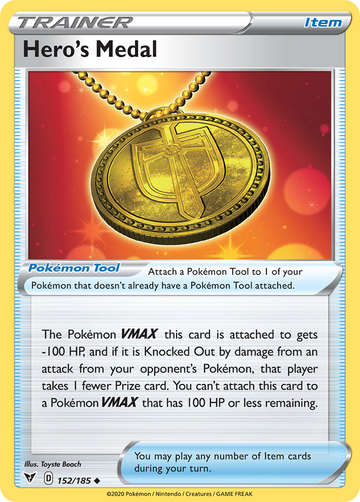 152/185 - Hero's Medal - [Uncommon]