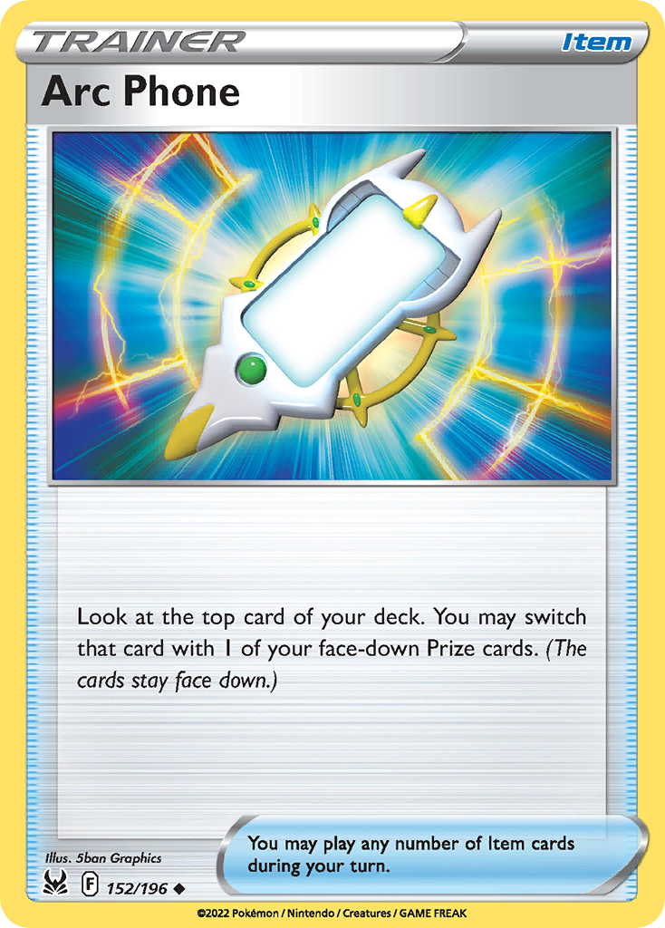 152/196 - Arc Phone - Reverse Holo - [Uncommon]
