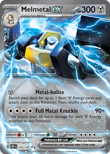 153/197 - Melmetal ex - [Double Rare]