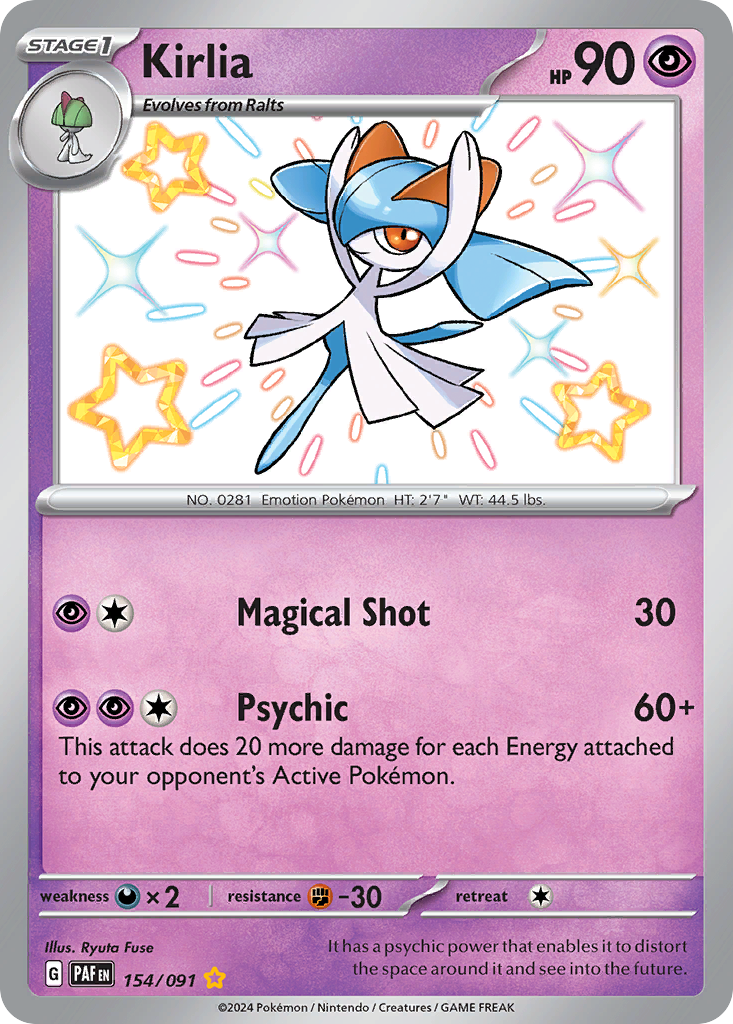 154/091 - Kirlia - [Shiny Rare]