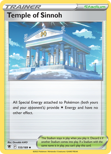 155/189 - Temple of Sinnoh - Reverse Holo - [Uncommon]