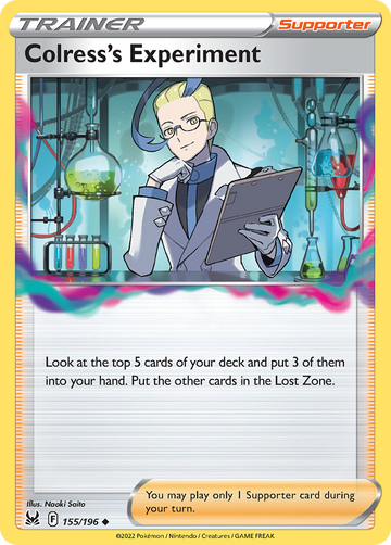 155/196 - Colress's Experiment - Reverse Holo - [Uncommon]