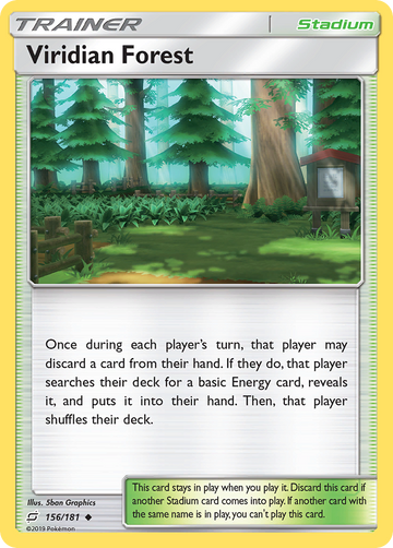 156/181 - Viridian Forest - [Uncommon]