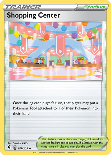 157/203 - Shopping Center - Reverse Holo - [Uncommon]