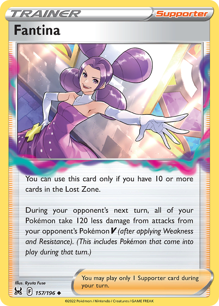 157/196 - Fantina - Reverse Holo - [Uncommon]