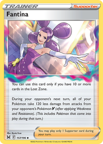 157/196 - Fantina - Reverse Holo - [Uncommon]