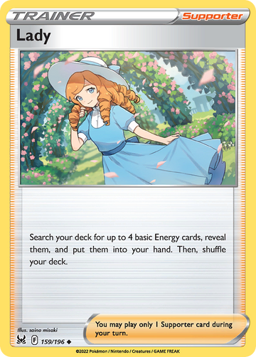 159/196 - Lady - [Uncommon]