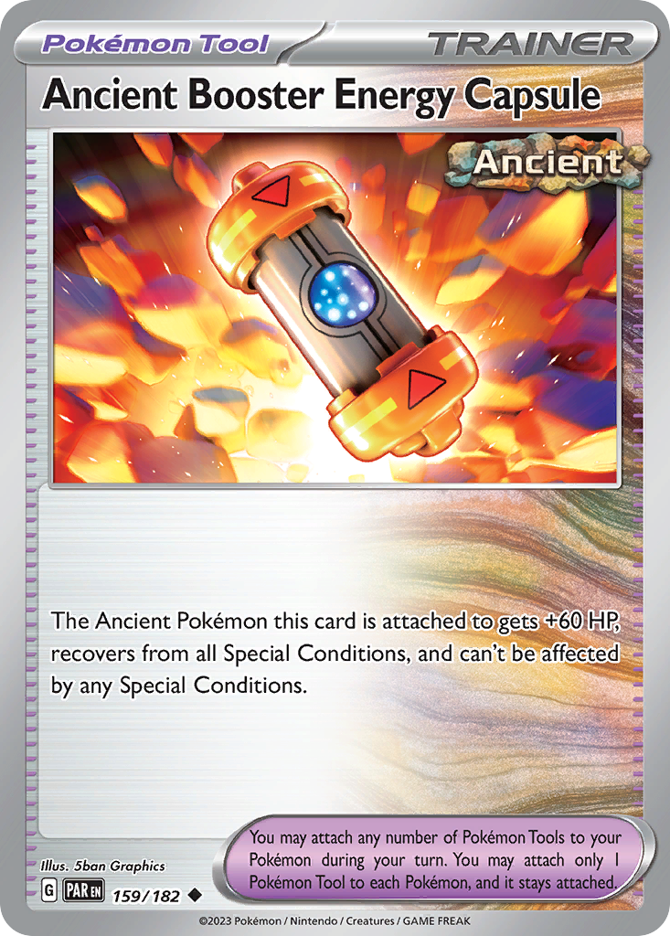 159/182 - Ancient Booster Energy Capsule - [Uncommon]-Pokemeister