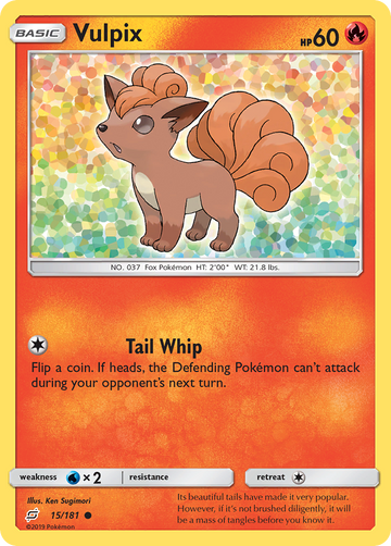 15/181 - Vulpix - [Common]