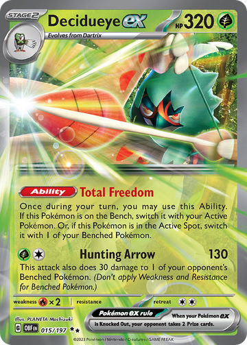 015/197 - Decidueye ex - [Double Rare]