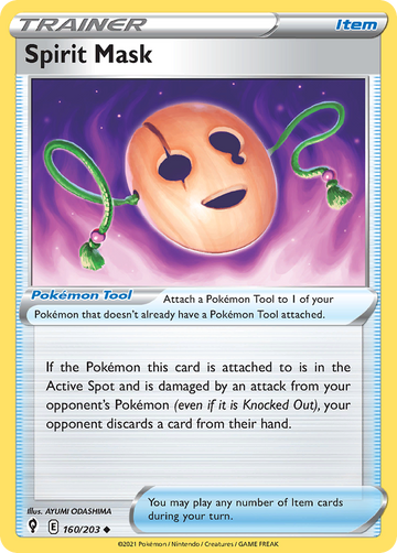 160/203 - Spirit Mask - Reverse Holo - [Uncommon]