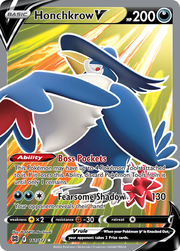 161/172 - Honchkrow V - [Rare Ultra]