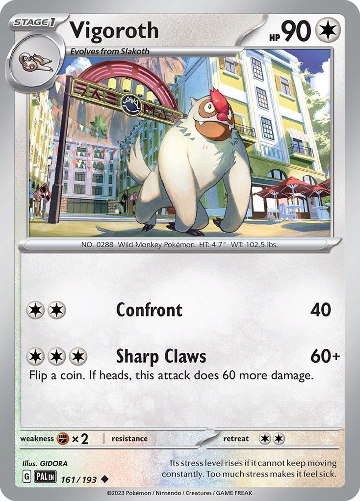 161/193 - Vigoroth - [Uncommon]