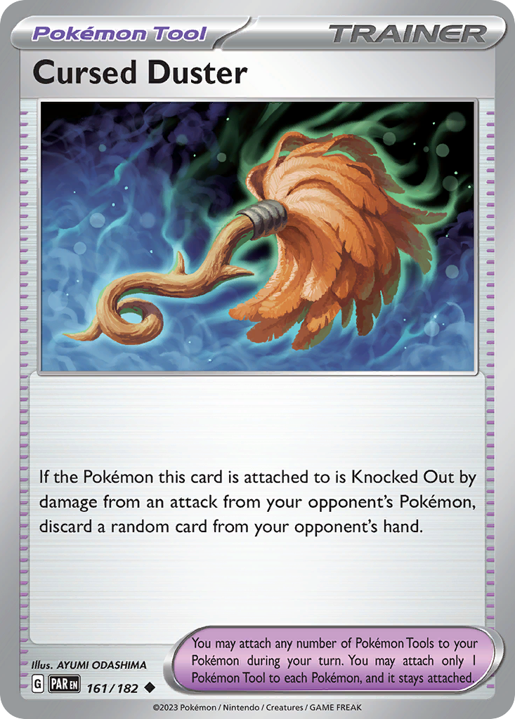 161/182 - Cursed Duster - [Uncommon] - Reverse Holo-Pokemeister