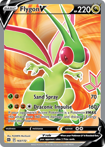 164/172 - Flygon V - [Rare Ultra]