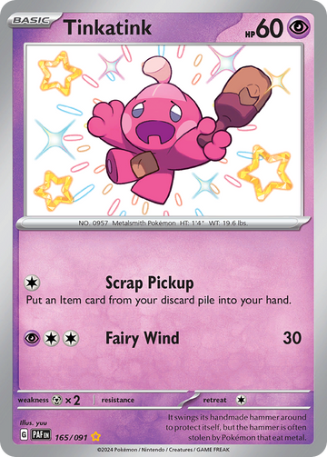 165/091 - Tinkatink - [Shiny Rare]