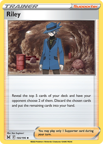 166/196 - Riley - Reverse Holo - [Uncommon]