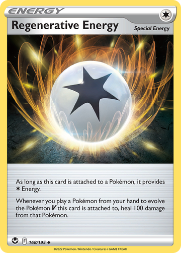 168/195 - Regenerative Energy - [Uncommon] - Reverse Holo