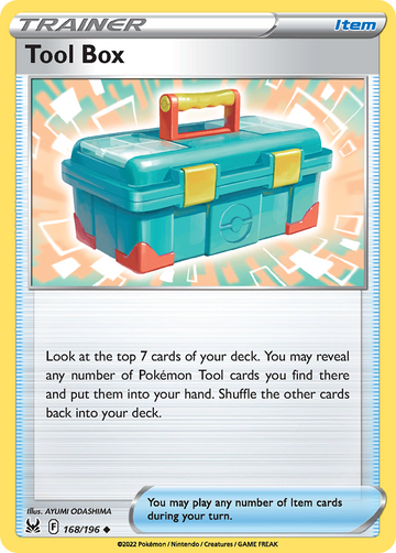 168/196 - Tool Box - Reverse Holo - [Uncommon]