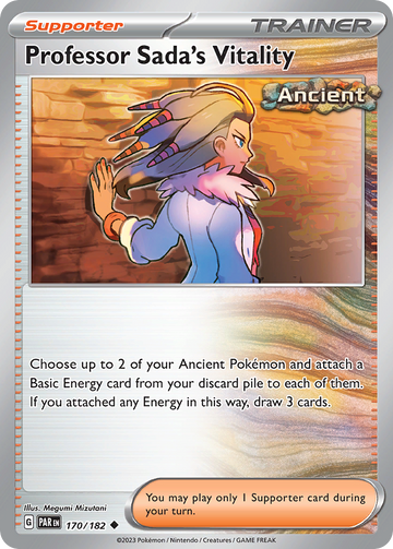170/182 - Professor Sada's Vitality - [Uncommon] - Reverse Holo-Pokemeister
